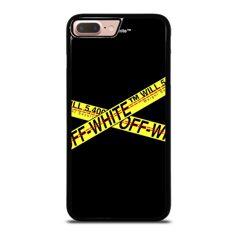 OFF WHITE LOGO STRIP iPhone 8 Plus Case