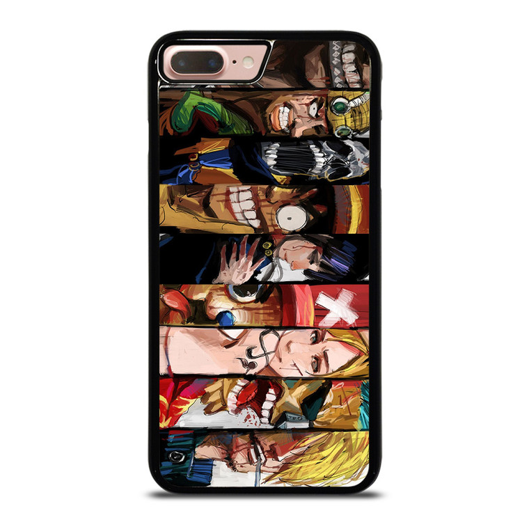 ONE PIECE CHARACTER COLLAGE iPhone 8 Plus Case