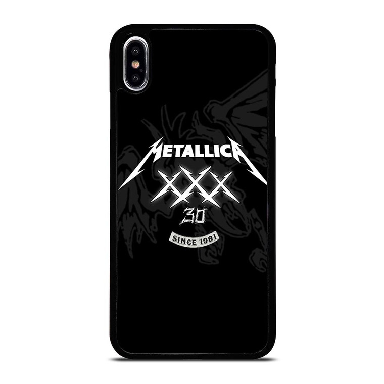 METALLICA ROCK BAND LOGO iPhone XS Max Case