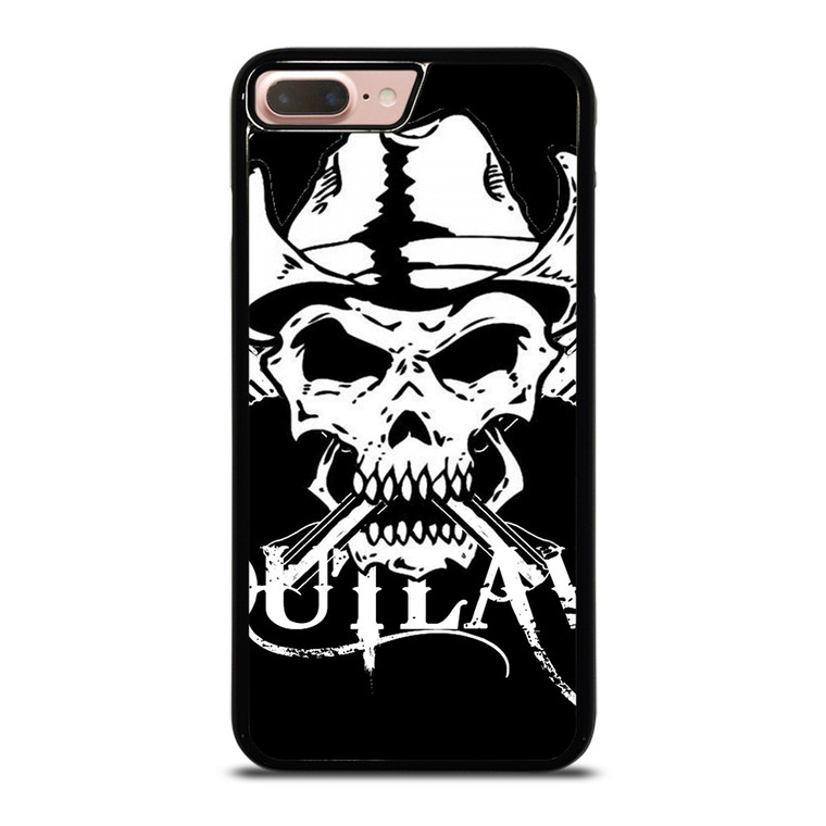 OUTLAW SKULL LOGO iPhone 8 Plus Case