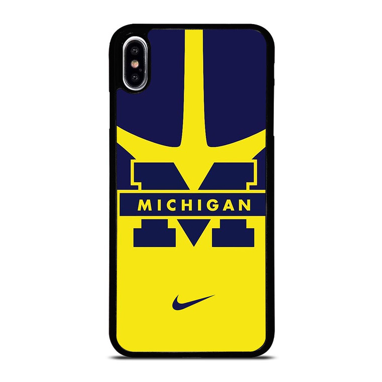 MICHIGAN WOLVERINES FOOTBALL NIKE iPhone XS Max Case