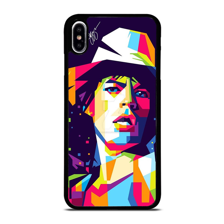 MICK JAGGER WPAP ART iPhone XS Max Case
