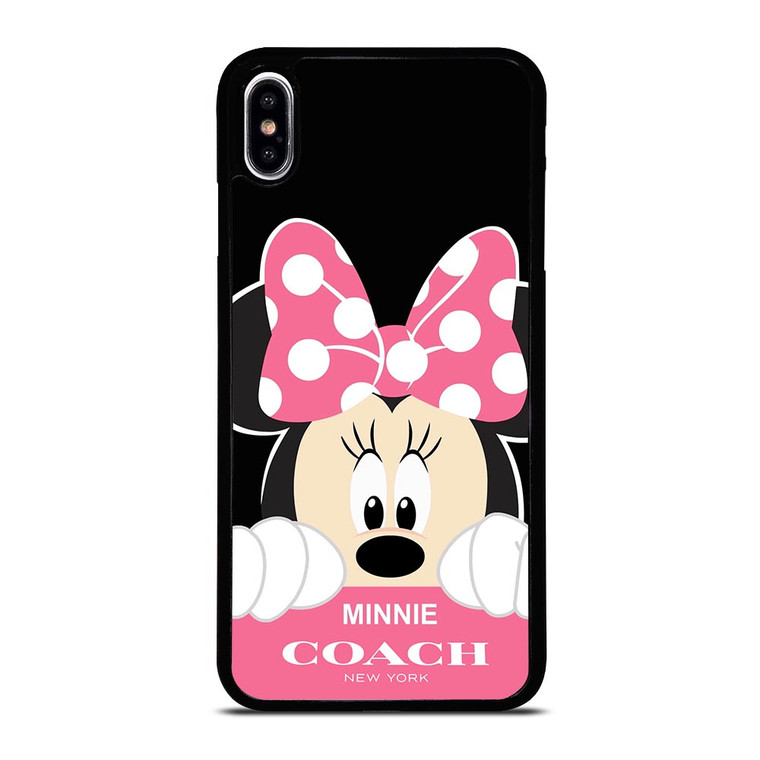 MINNIE MOUSE PINK COACH NEW YORK iPhone XS Max Case