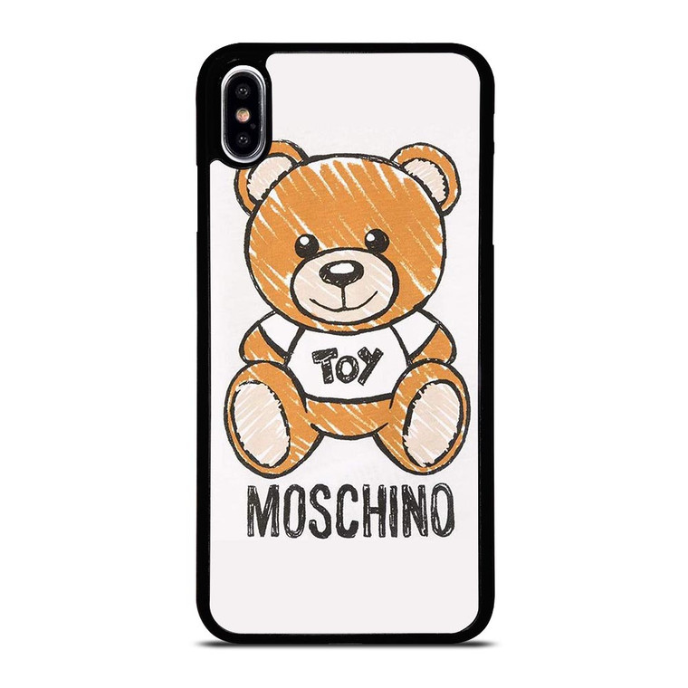 MOSCHINO BEAR ART iPhone XS Max Case