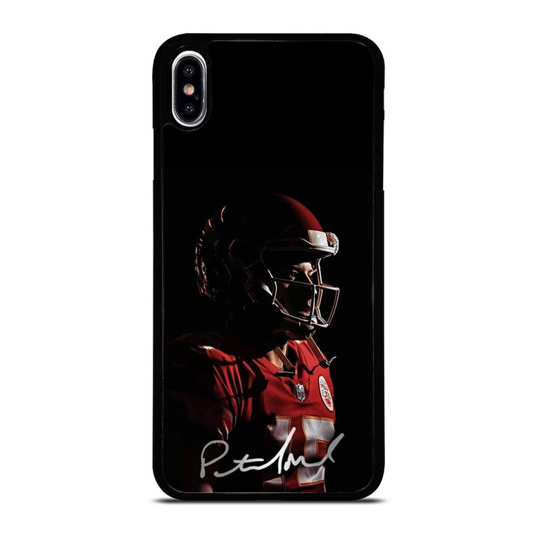 PATRICK MAHOMES KC CHIEFS SIGNATURE iPhone XS Max Case