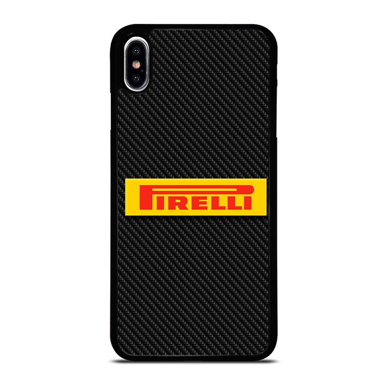 PIRELLI TIRE LOGO CARBOON iPhone XS Max Case