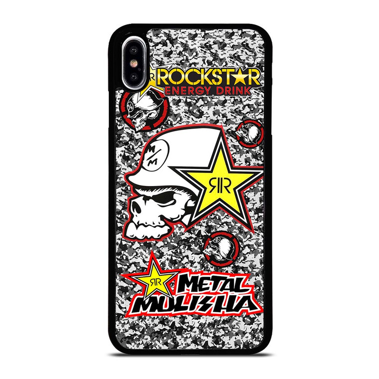 ROCKSTAR METAL MULISHA CAMO iPhone XS Max Case
