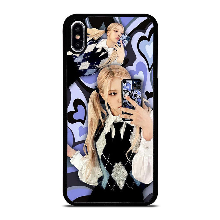 ROSE BLACKPINK LOVE VIOLET iPhone XS Max Case
