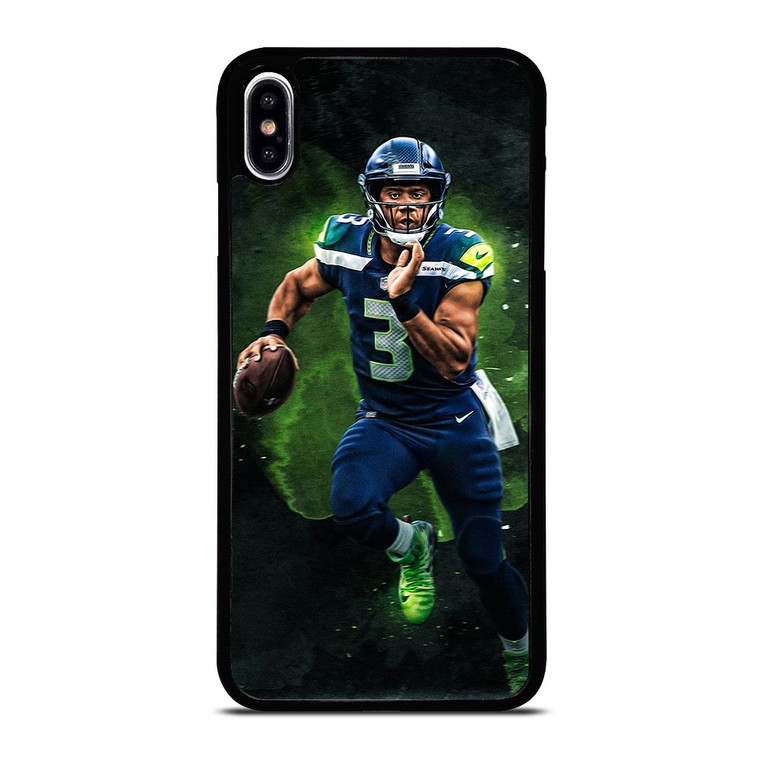 SEATTLE SEAHAWKS RUSSELL WILSON NFL iPhone XS Max Case