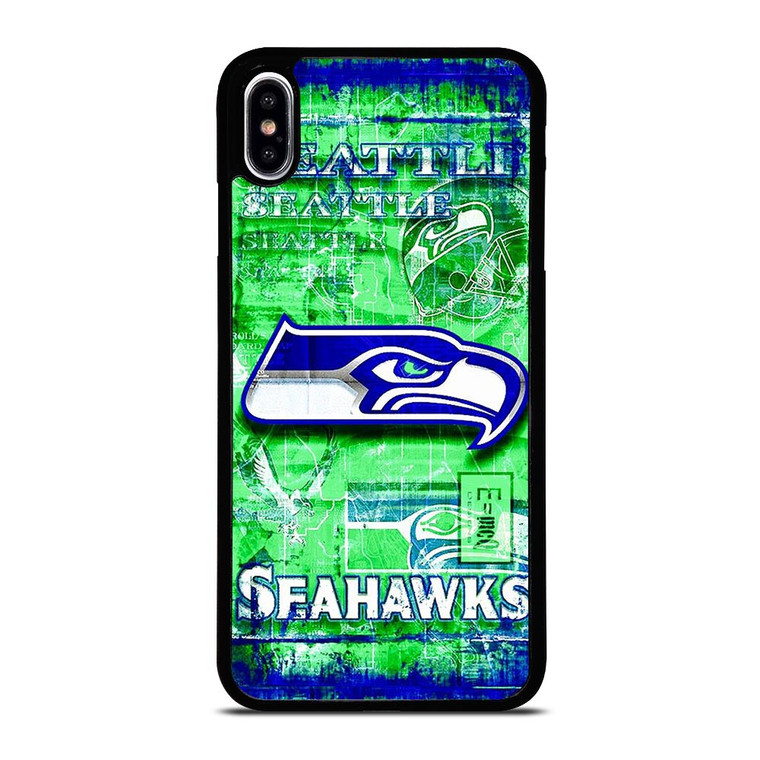 SEATTLE SEAHAWKS SKIN iPhone XS Max Case