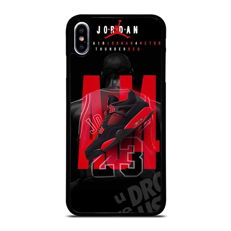 SHOES THUNDER RED JORDAN iPhone XS Max Case
