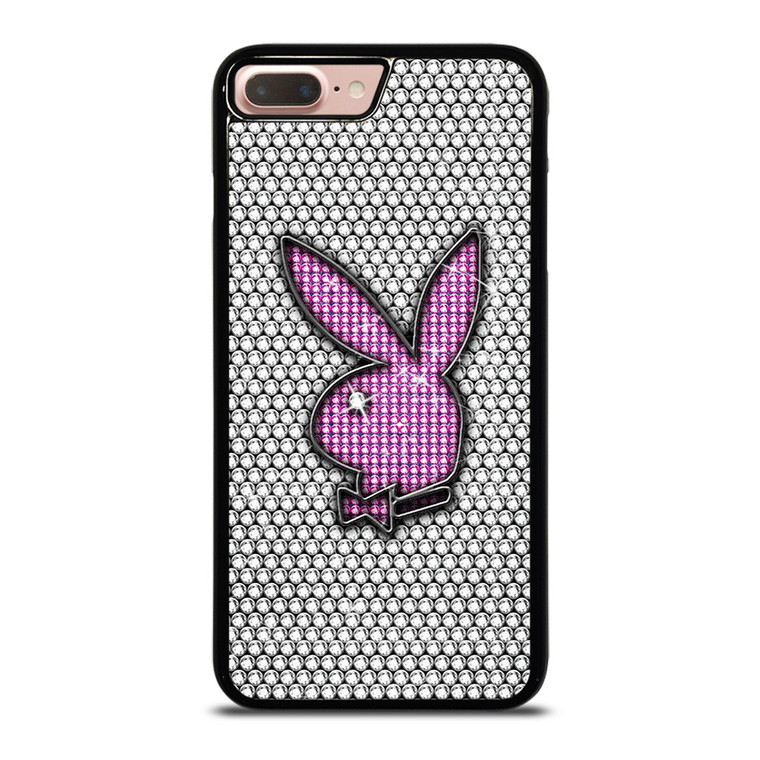 PLAY BOY BUNNY LOGO SPARKLE iPhone 8 Plus Case