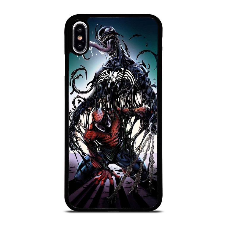 SPIDERMAN VENOM MARVEL CARTOON iPhone XS Max Case