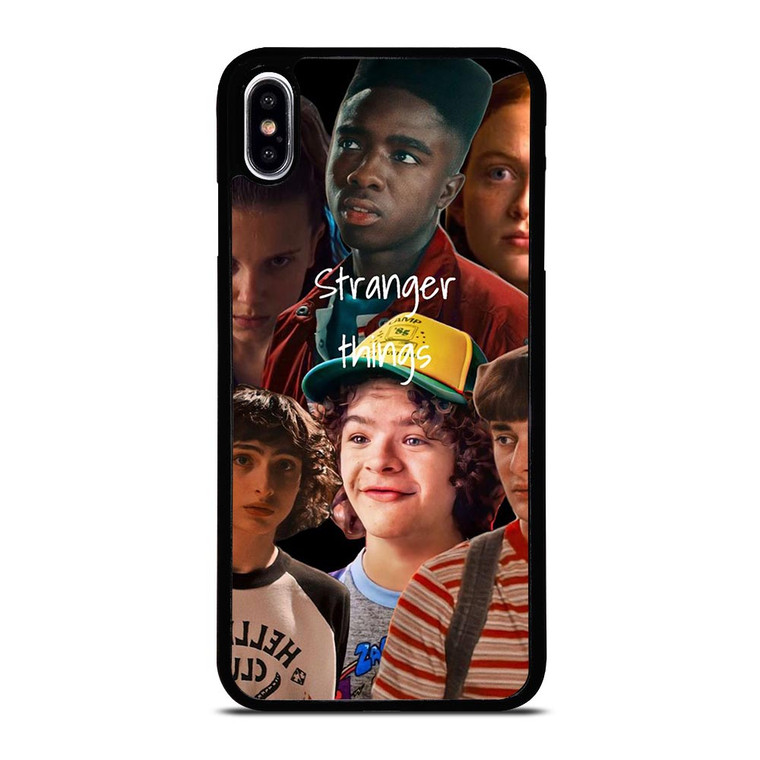 STRANGER THINGS CAST COLLAGE iPhone XS Max Case