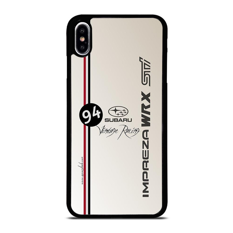 SUBARUWRX STI VINTAGE CAR iPhone XS Max Case