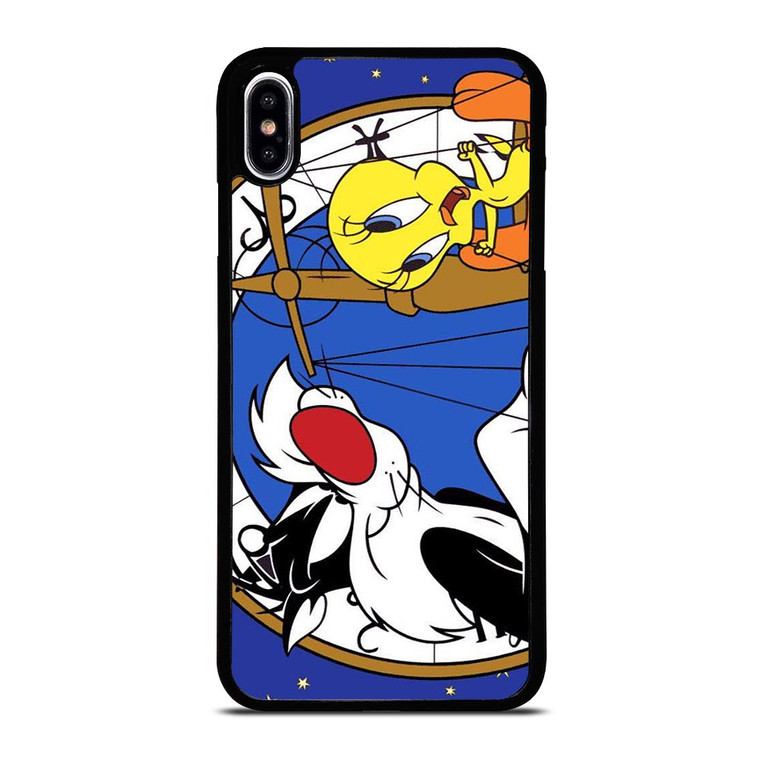 SYLVESTER AND TWEETY CARTOON iPhone XS Max Case