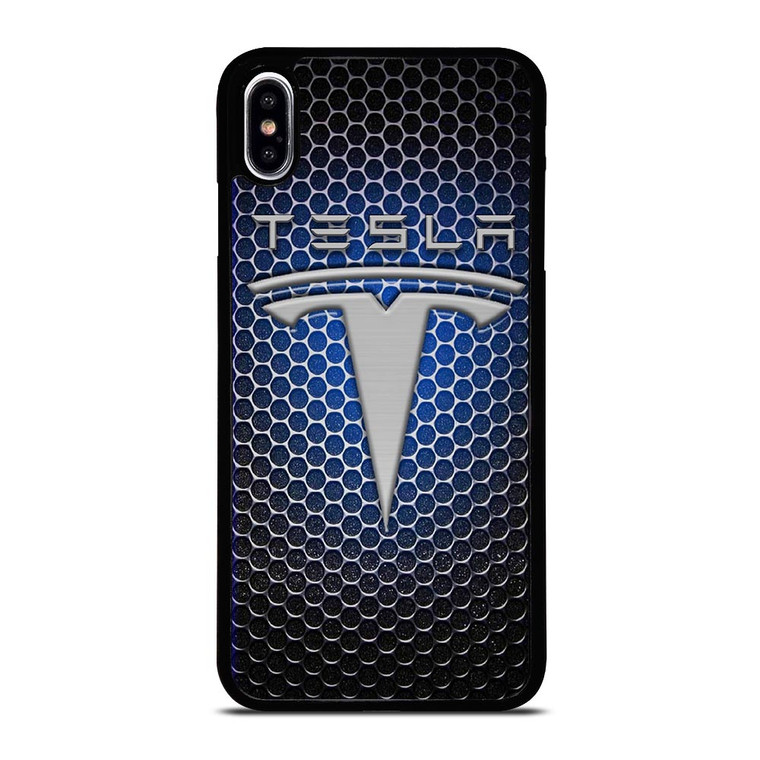 TESLA METAL LOGO iPhone XS Max Case