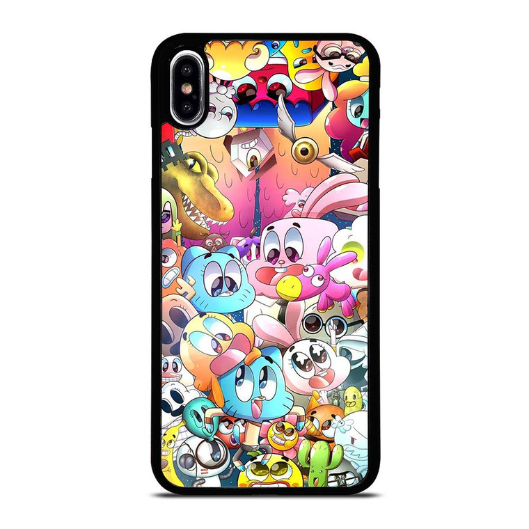 THE AMAZING WORLD OF GUMBALL COLLAGE iPhone XS Max Case