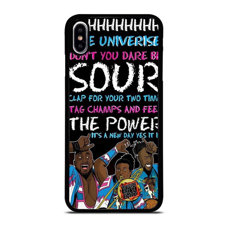 THE NEW DAY WRESTLING WWE ART iPhone XS Max Case