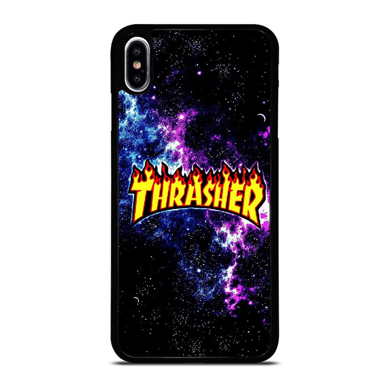 THRASHER SKATEBOARD MAGAZINE NEBULA iPhone XS Max Case