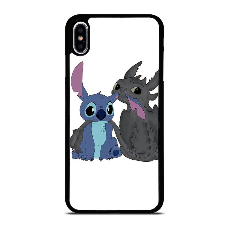 TOOTHLESS AND STITCH iPhone XS Max Case