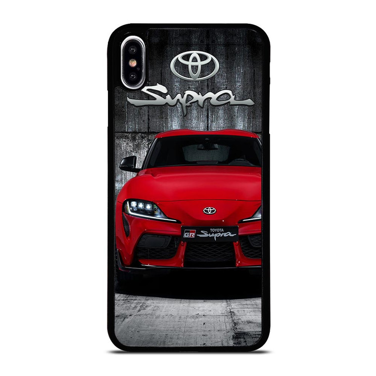 TOYOTA SUPRA RED CAR iPhone XS Max Case