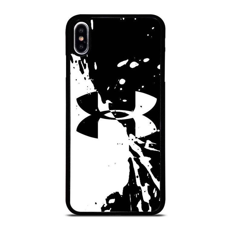 UNDER ARMOUR LOGO BLACK AND WHITE iPhone XS Max Case