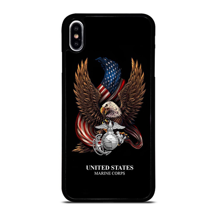 UNITED STATES MARINE CORPS USMC LOGO iPhone XS Max Case