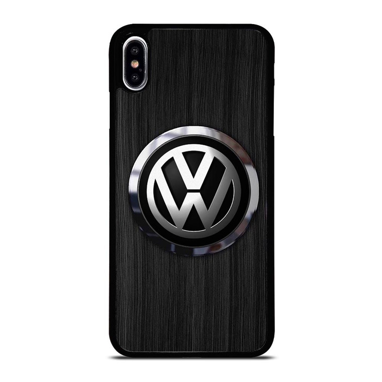 VW VOLKSWAGEN WOODEN EMBLEM iPhone XS Max Case