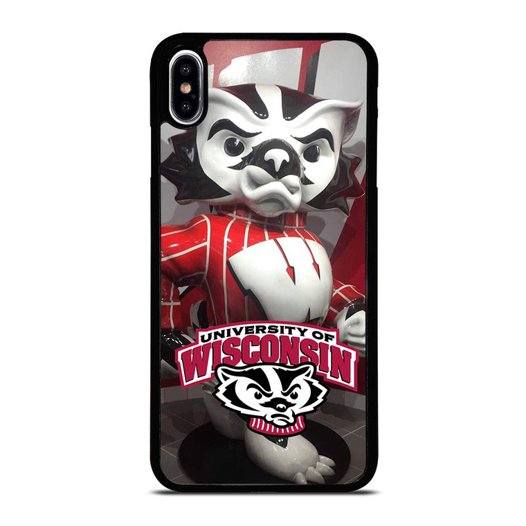 WISCONSIN BADGER MASCOT iPhone XS Max Case