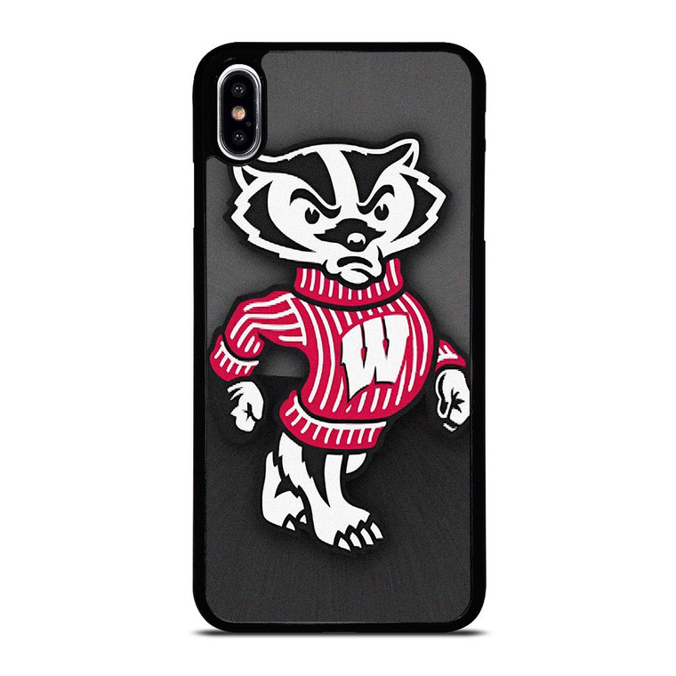 WISCONSIN BADGERS FOOTBALL MASCOT iPhone XS Max Case
