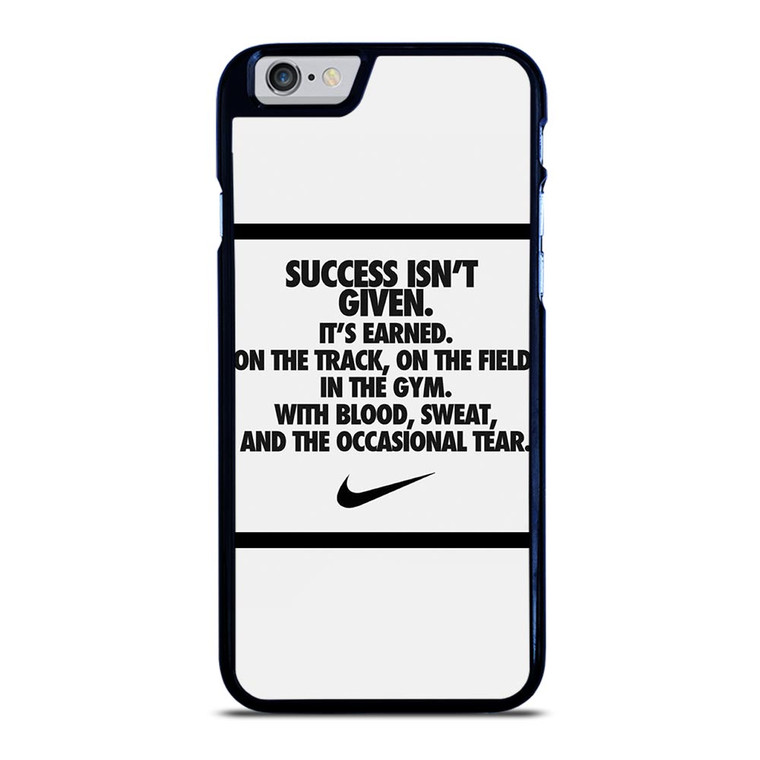 NIKE MOTIVATIONAL QUOTES iPhone 6 / 6S Case
