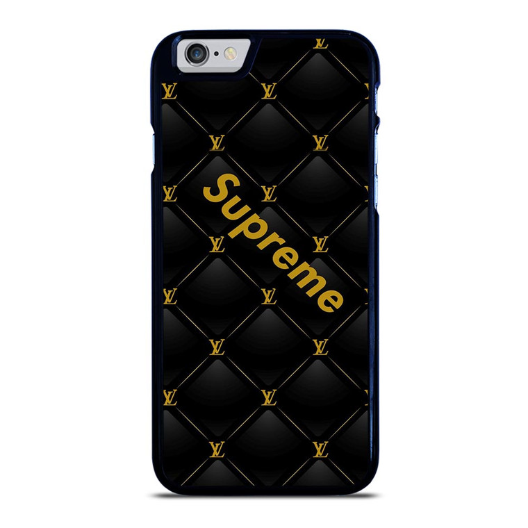 SUPREME BLACK PATTERN GOLD iPhone 6 / 6S Case SUPREME BLACK PATTERN GOLD iPhone 6 / 6S Case