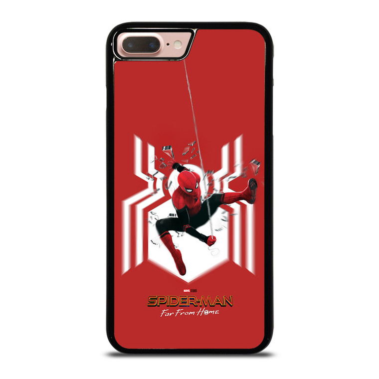 SPIDERMAN FAR FROM HOME LOGO RED ACTION iPhone 8 Plus Case SPIDERMAN FAR FROM HOME LOGO RED ACTION iPhone 8 Plus Case