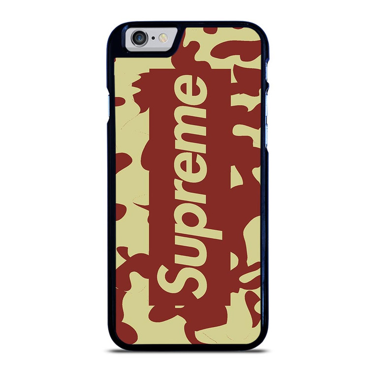 SUPREME RED CREAM LOGO iPhone 6 / 6S Case