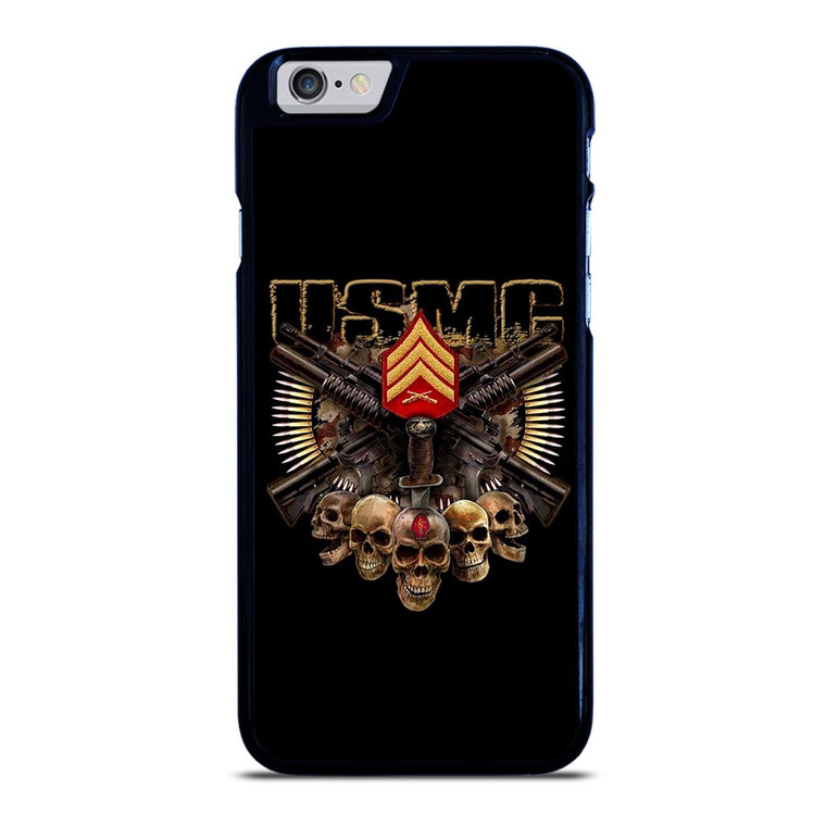 USMC MARINE CORPS SKULL LOGO iPhone 6 / 6S Case