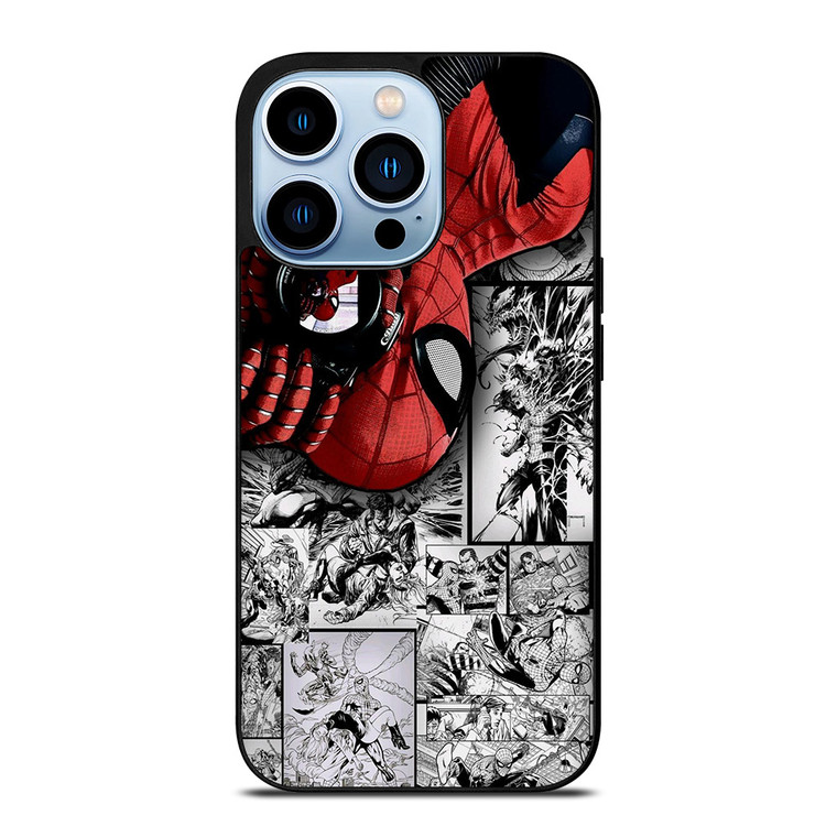 MARVEL SPIDERMAN POTRAIT COMIC iPhone 13 Pro Max Case