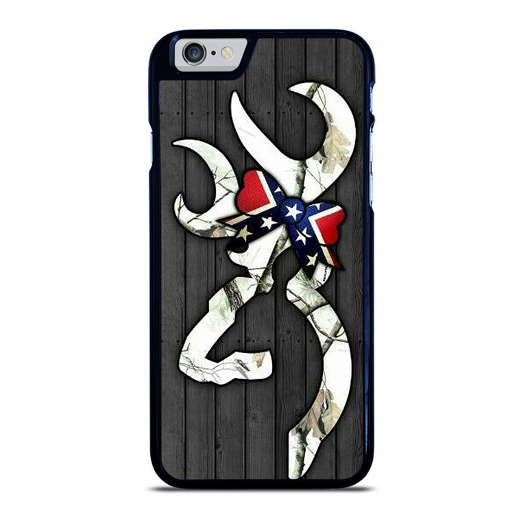 WOODEN CAMO BROWNING LOGO iPhone 6 / 6S Case