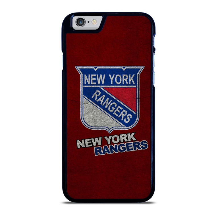 NEW YORK RANGERS SUEDE TEXTURE iPhone 6 / 6S Plus Case