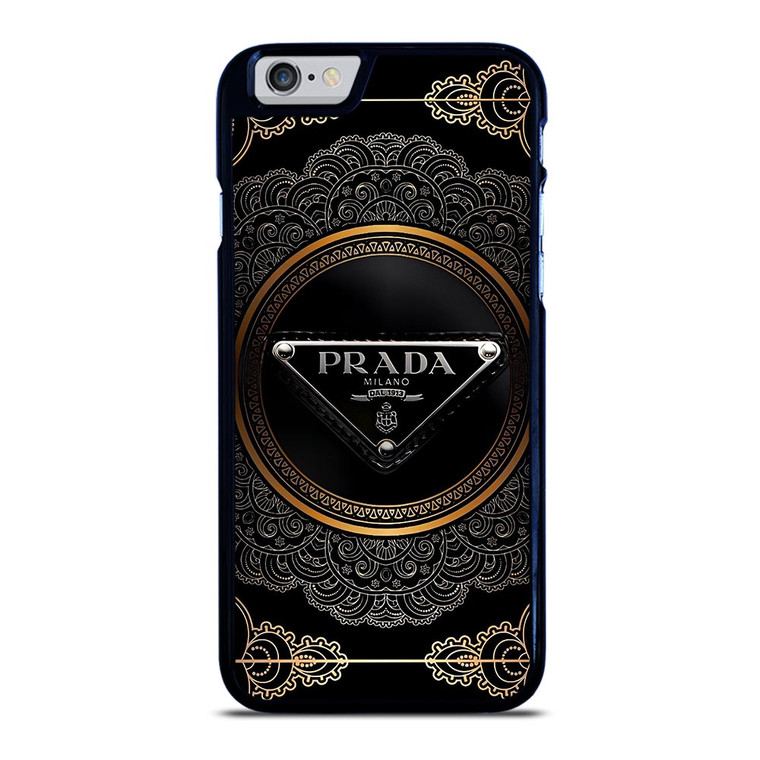 PRADA MILANO BLACK GOLD iPhone 6 / 6S Plus Case