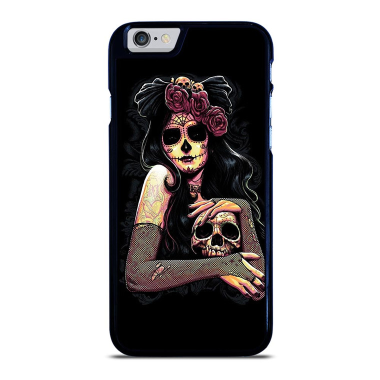 SUGAR SKULL TATTOO GIRL iPhone 6 / 6S Plus Case SUGAR SKULL TATTOO GIRL iPhone 6 / 6S Plus Case