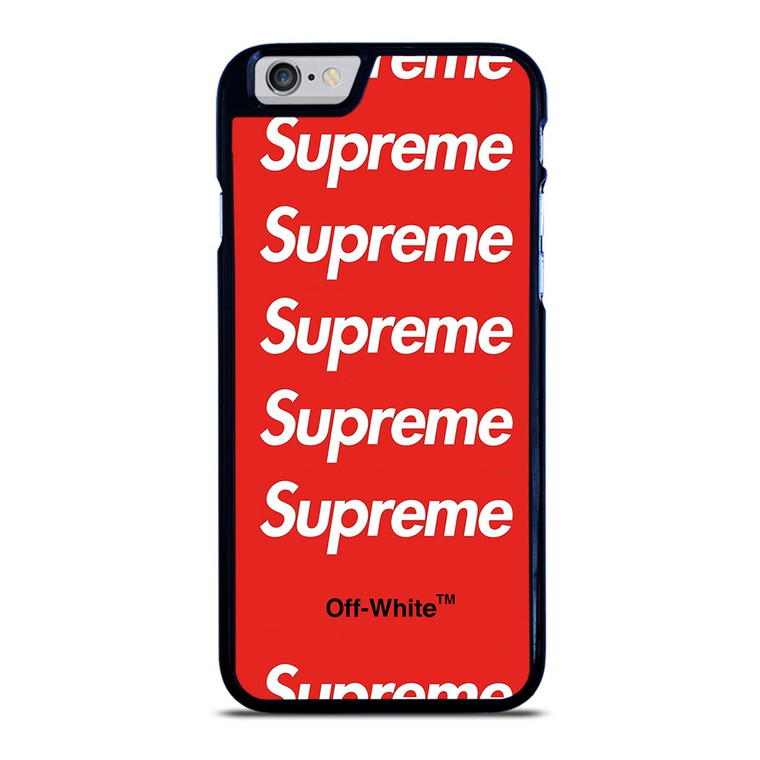 SUPREME RED OFF WHITE iPhone 6 / 6S Plus Case SUPREME RED OFF WHITE iPhone 6 / 6S Plus Case