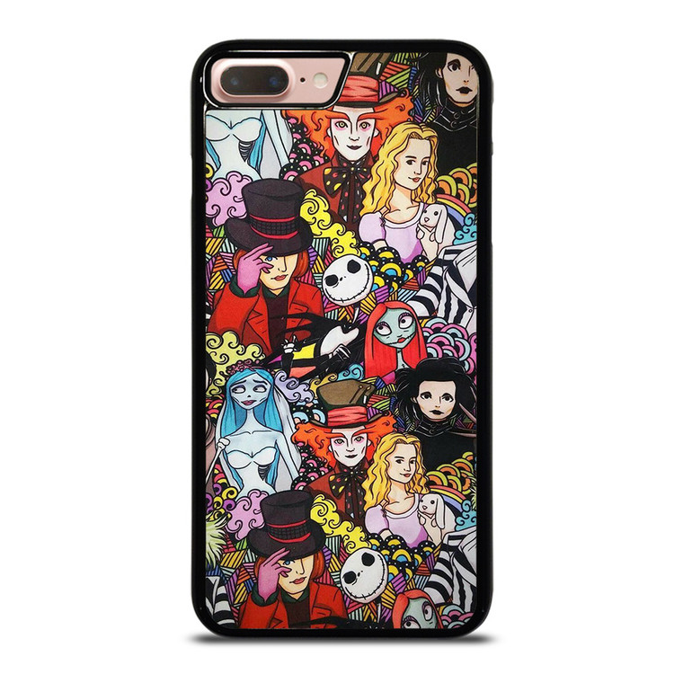 TIM BURTON CHARACTERS iPhone 8 Plus Case TIM BURTON CHARACTERS iPhone 8 Plus Case