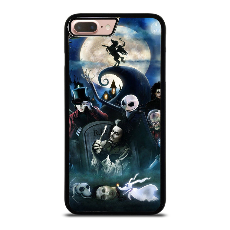 TIM BURTON MOVIES iPhone 8 Plus Case