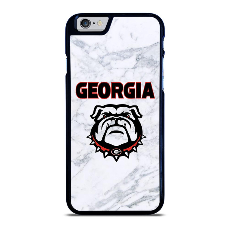 UGA GEORGIA BULLDOGS MARBLE LOGO iPhone 6 / 6S Plus Case