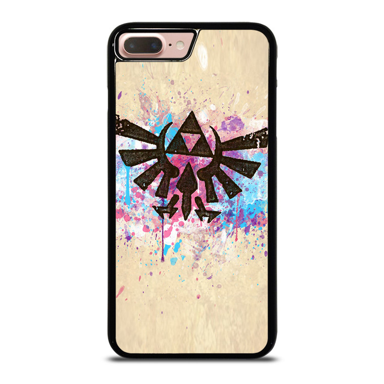TRIFORCE SPLASH EMBLEM ART iPhone 8 Plus Case
