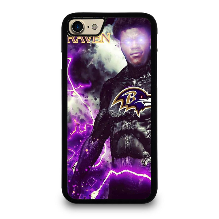 LAMAR JACKSON BALTIMORE RAVENS ART iPhone 7 Case