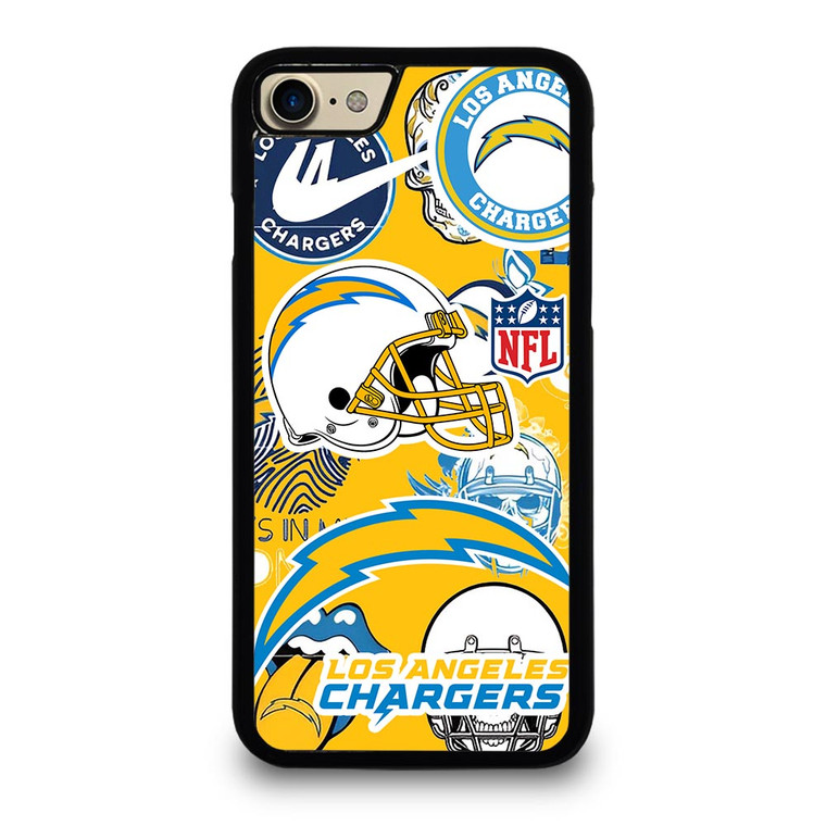 LOS ANGELES CHARGERS NFL STICKER BOMB iPhone 7 Case