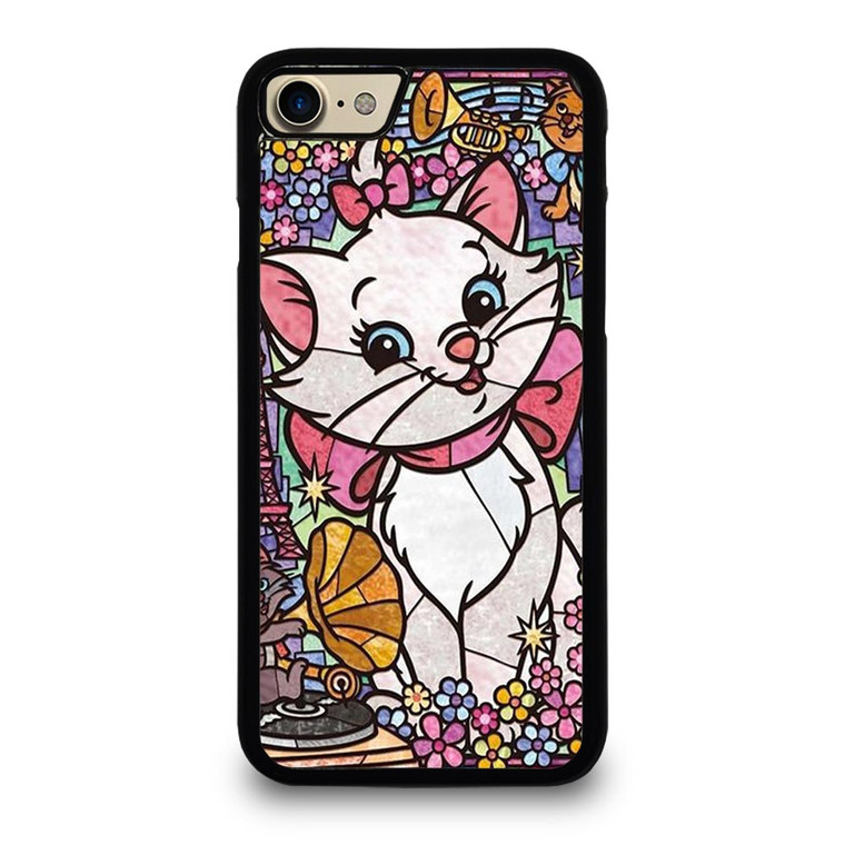 MARIE THE ARISTOCATS CAT STENED GLASS iPhone 7 Case