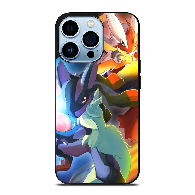 MEGA BLAZIKEN VS MEGA LUCARIO iPhone 13 Pro Max Case